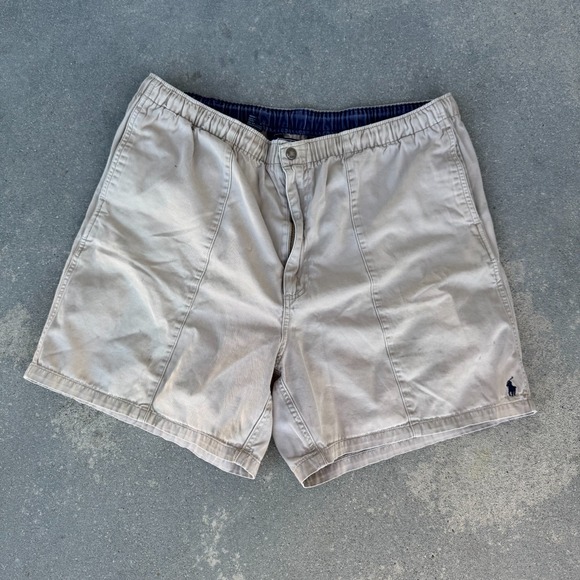 Polo Ralph Lauren Other - Vintage Polo Ralph Lauren Sport Mens Size XL Chino Shorts Pony Logo Tan